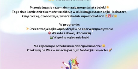 Dzień postaci z bajek