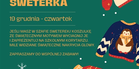 Dzień świątecznego sweterka