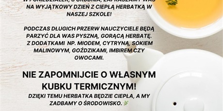 DZIEŃ Z CIEPŁĄ HERBATKĄ