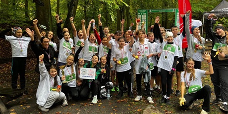 Wygraliśmy dzisiejszy bieg jako najliczniej reprezentowana szkoła!