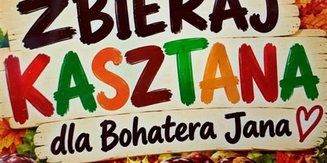 Zbieramy kasztany dla Bohatera Jana 🌰🌰🌰
