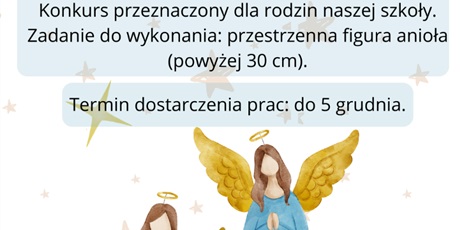 Powiększ grafikę: Aniołkowe cuda - Świąteczny konkurs rodzinny