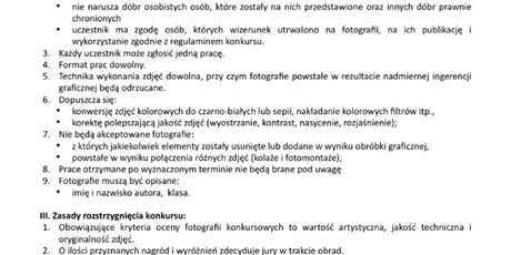 Powiększ grafikę: Konkurs fotograficzny „Uroki zimy”