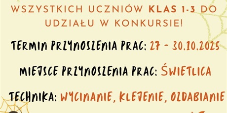 Powiększ grafikę: Konkurs na najoryginalniejszą dynię