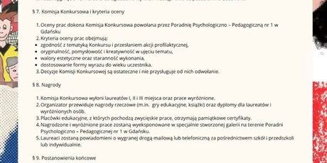 Powiększ grafikę: Konkurs plastyczny "Przepis na dobre relacje"